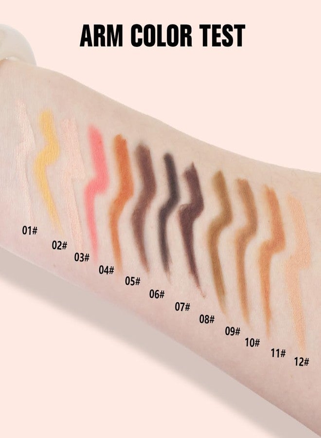 Hxssll 12Pcs Matte Lipstick Crayon Lip Liner pencil Set, Creamy & Hydrating Matte Lip Pencil, Smudge-Proof, Long-Wear Waterproof Lipstick Liner to Create Perfect Lip Makeup (12pcs) Set #02 - Image 5