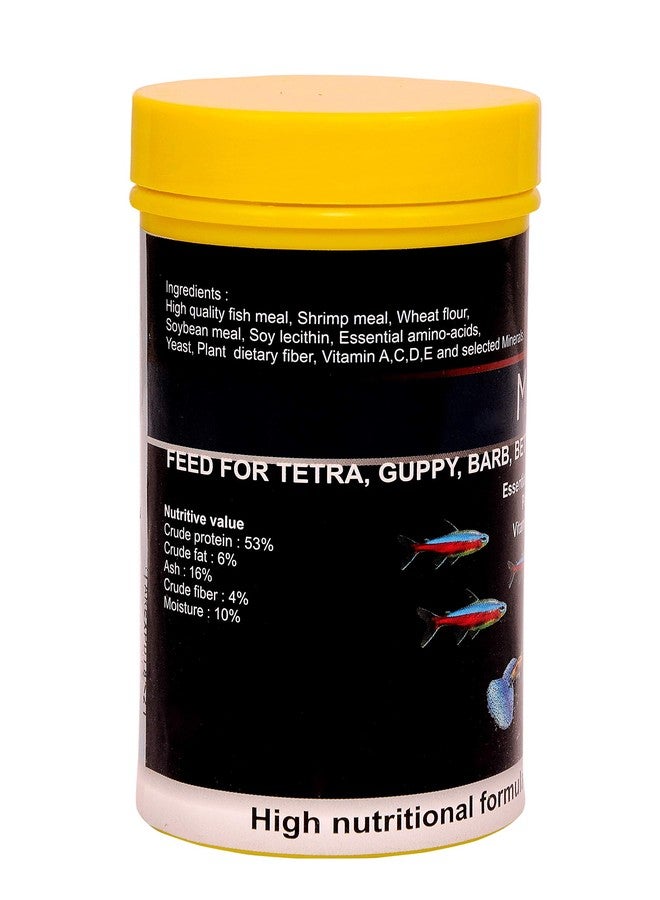 Star Farms Red Fin Micro Bits & Micro Pallete Feed for Tetra, Guppy, Barb, Betta and All Small Fish 100g by Jhenver (Micro Bits) - Image 2