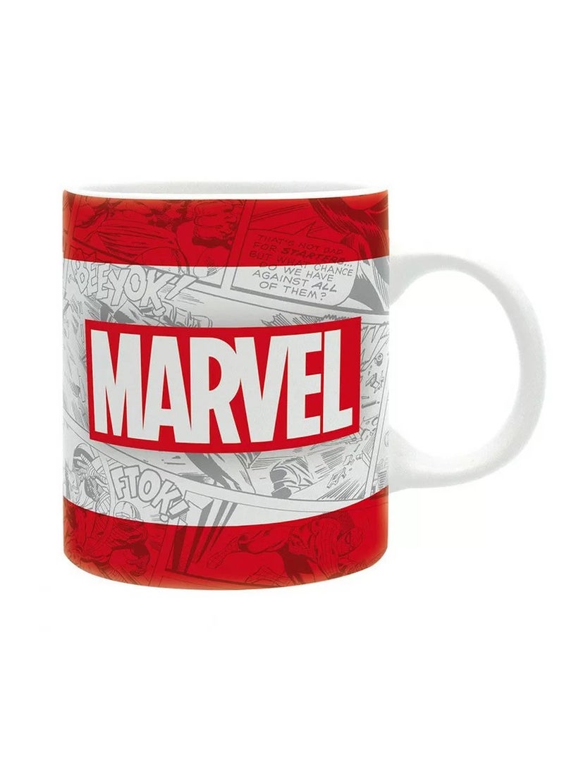 Mec Marvel Printed Coffee Mug | Marvel Fans Gift Mug | Espresso Mug 11 Oz - Image 1