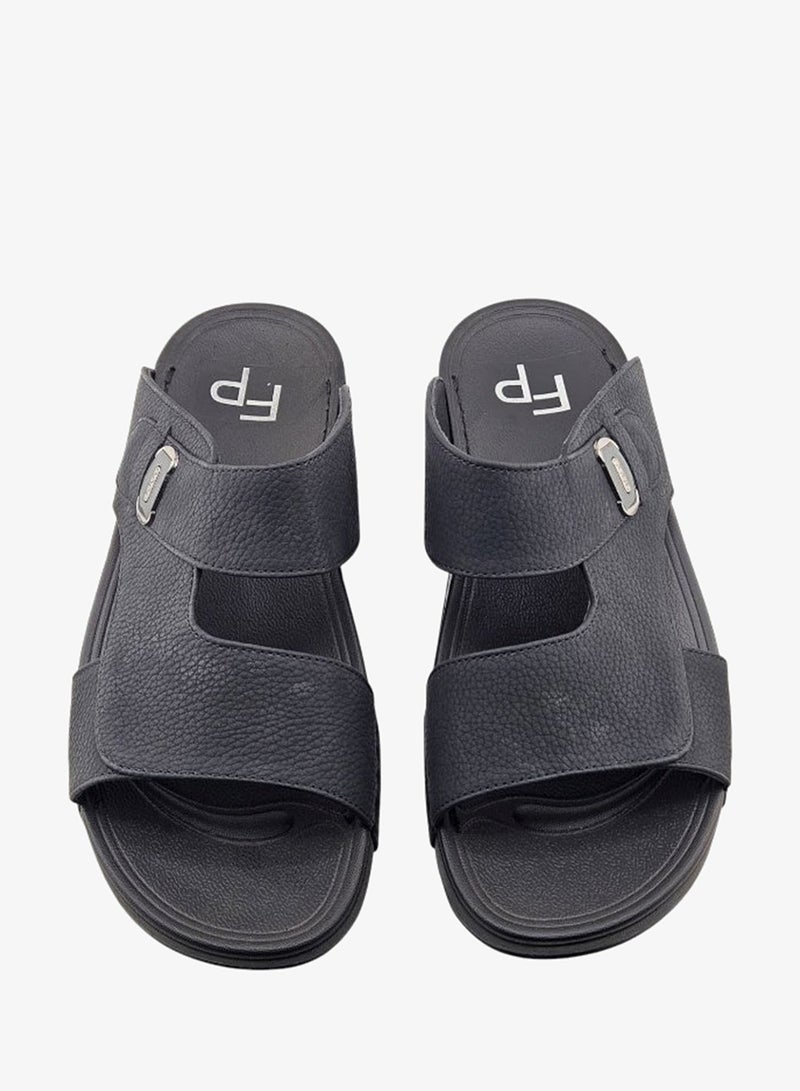 Footprint Cushion Ease Arabic Sandals for Men – Comfortable Cushioned Slip-On Slippers for Daily Wear - Image 2