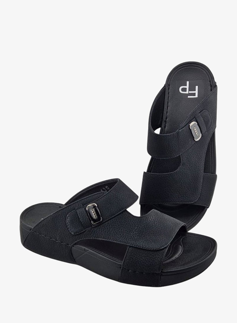 Footprint Cushion Ease Arabic Sandals for Men – Comfortable Cushioned Slip-On Slippers for Daily Wear - Image 4