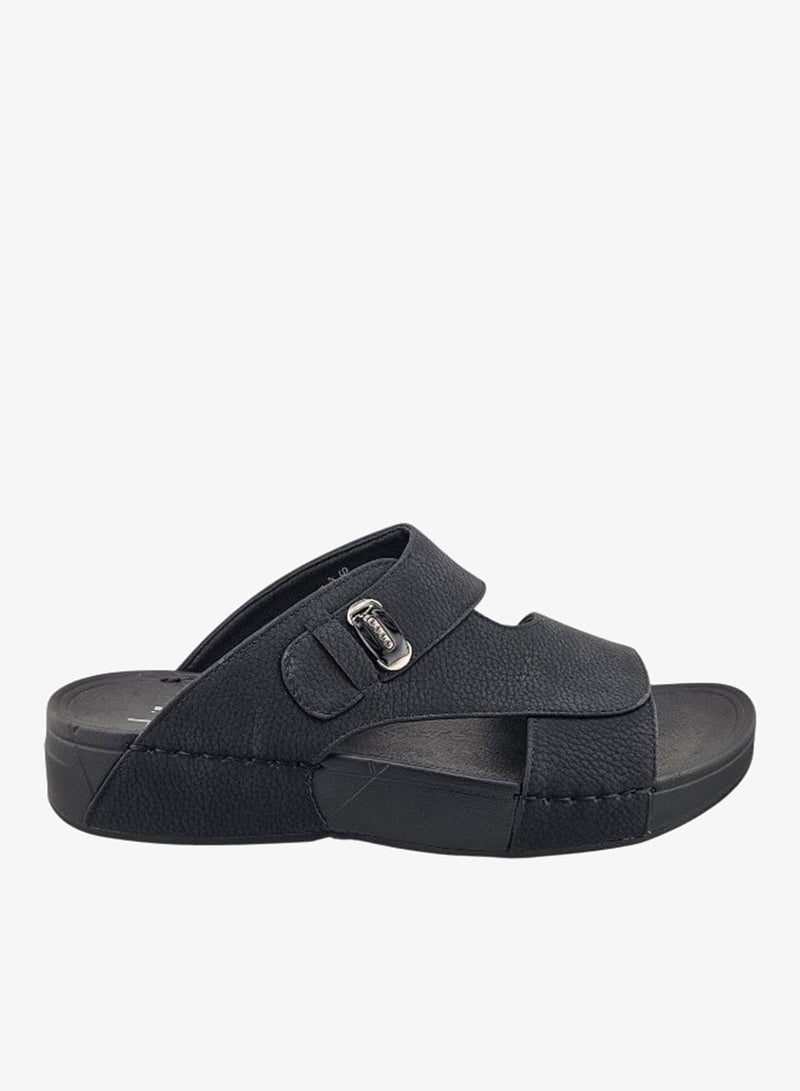 Footprint Cushion Ease Arabic Sandals for Men – Comfortable Cushioned Slip-On Slippers for Daily Wear - Image 1