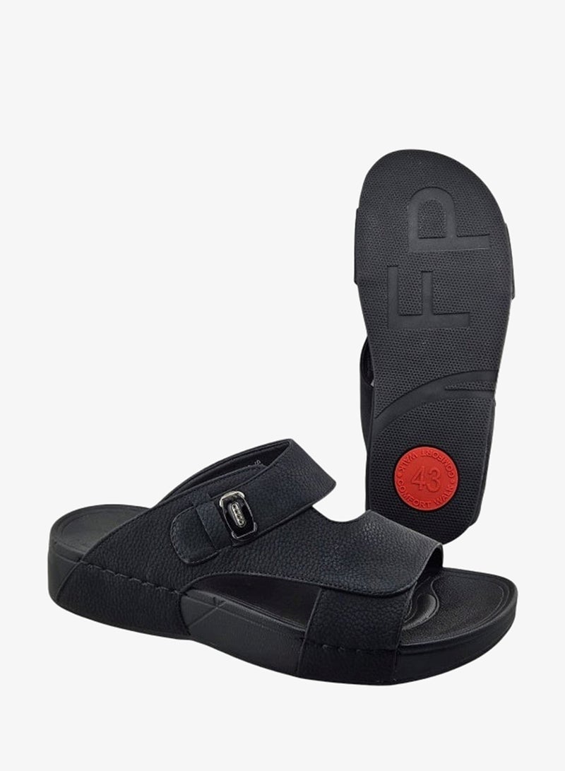 Footprint Cushion Ease Arabic Sandals for Men – Comfortable Cushioned Slip-On Slippers for Daily Wear - Image 3
