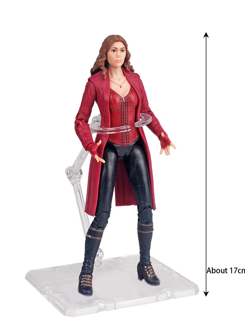 Scarlet Witch Movable Model Stand Version Hand-made Toy