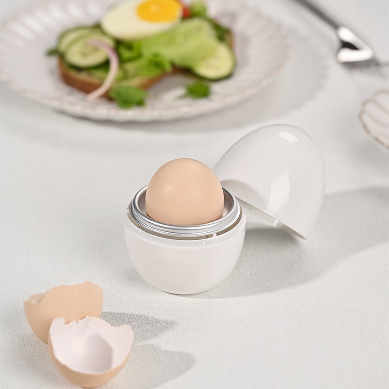 Microwave Egg Steamer: Durable Compact Design - Easy To Use Kitchen Accessory for Home Kitchen Culinary Tasks - Image 5