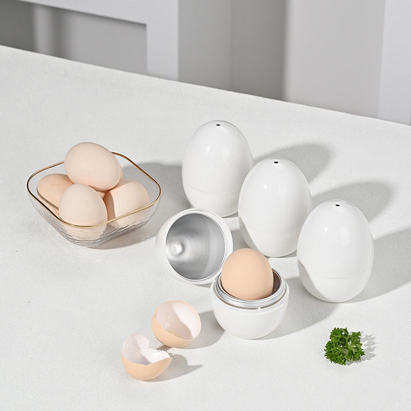 Microwave Egg Steamer: Durable Compact Design - Easy To Use Kitchen Accessory for Home Kitchen Culinary Tasks - Image 2