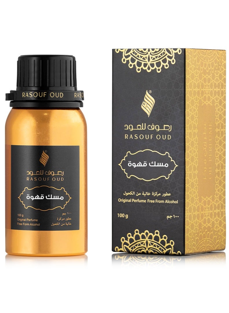 RASOUF Coffee Musk Scented Oil Perfume - 100g - Image 2