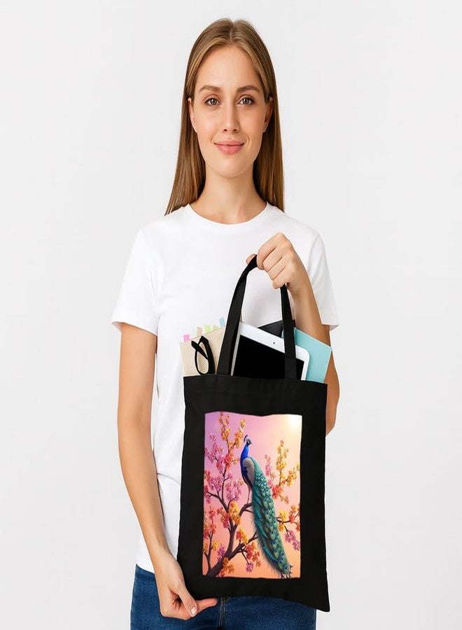 PrintingZone Printed Tote Bag For Women| Women’s Canvas Tote Bag with Trendy Art Prints - Image 4