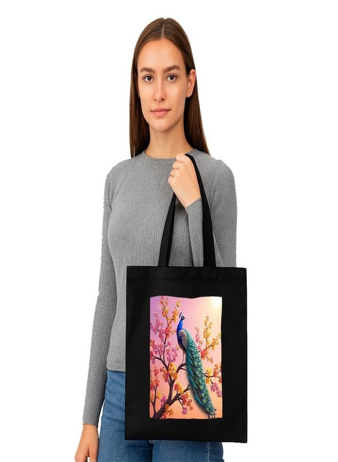 PrintingZone Printed Tote Bag For Women| Women’s Canvas Tote Bag with Trendy Art Prints - Image 2