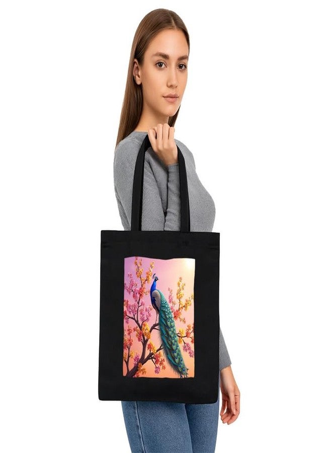 PrintingZone Printed Tote Bag For Women| Women’s Canvas Tote Bag with Trendy Art Prints - Image 3