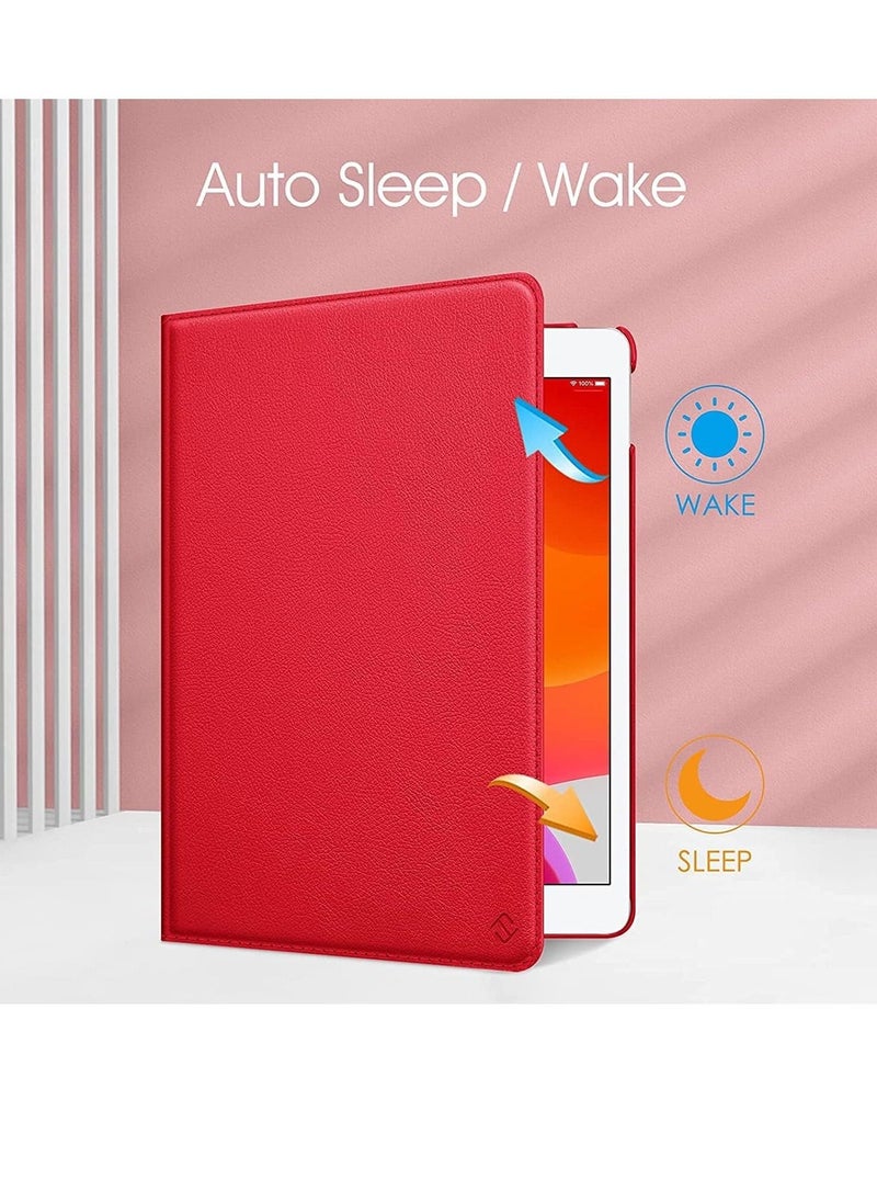 Smart Cover Case for iPad Air, 360 Degree Rotating Stand, [Auto Sleep/Wake], Folio Leather Smart Cover Case for iPad Air 2nd/3rd/4th Generation, Slim Lightweight Stand Cover, - Image 3