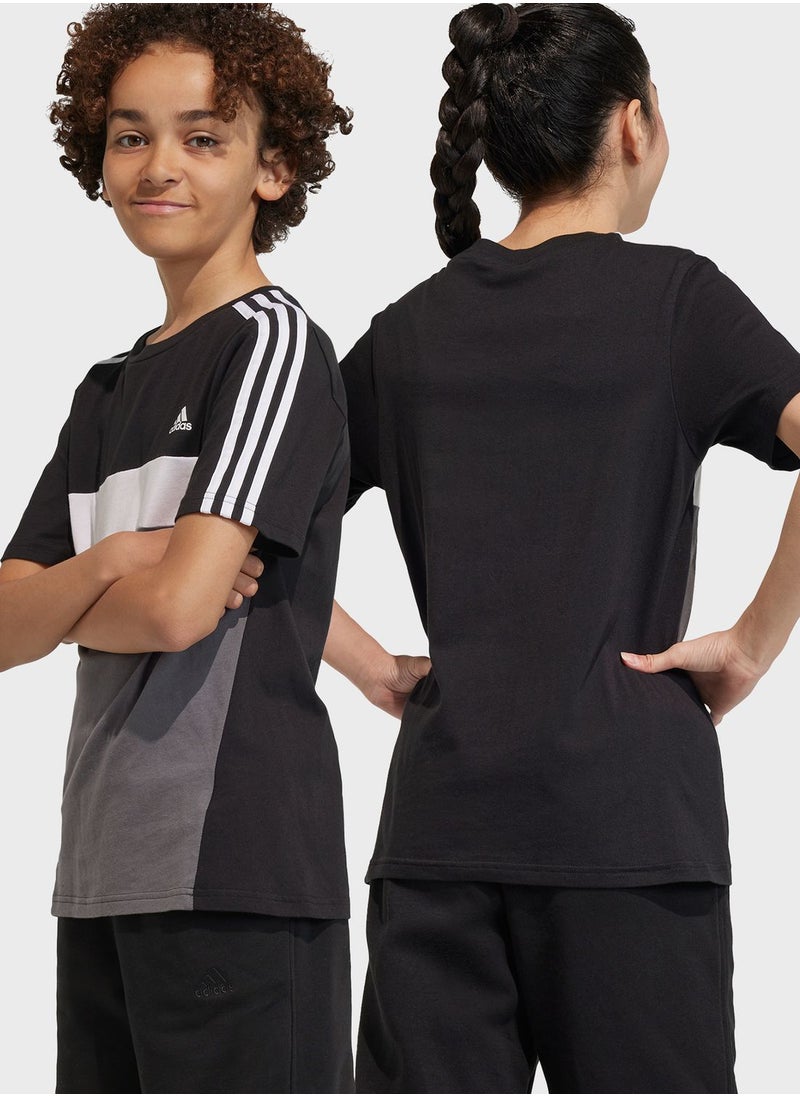 Adidas - Tiberio 3 Stripes T-Shirt - Image 1