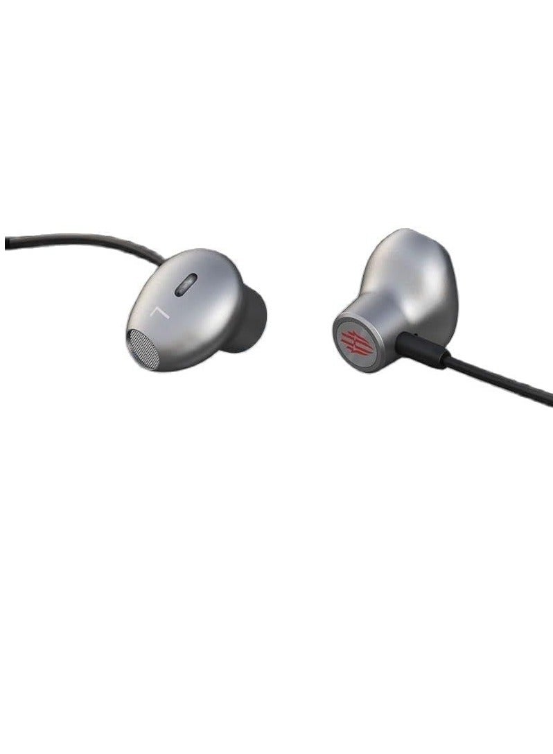 ريد ماجيك سماعة ألعاب سلكية من نوبيا ريد ماجيك، بمنفذ يو إس بي-سي، ومحركات صوت 14.2 ملم، تصميم داخل الأذن، لون أسود - Image 4