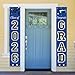 DAZONGE 2026 Graduation Decorations Blue Congrats Grad Porch Banner for Any Schools or Grades 2026 Graduation Party Decorations - Image 2