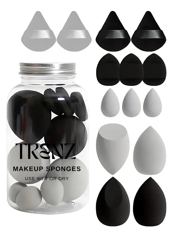 TRENZ 14-piece makeup blending sponge set - Image 1