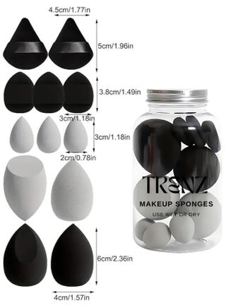 TRENZ 14-piece makeup blending sponge set - view 5