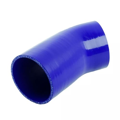 ASYXPCRH Both ports inside diameter 335 85mm Compatible with 19941997 Ford Powerstroke 73L TP38 Turbo 35 Air Intake Hose Upgrade Housing With 2 Clamps Blue - Image 3