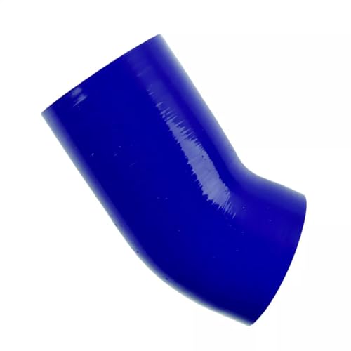 ASYXPCRH Both ports inside diameter 335 85mm Compatible with 19941997 Ford Powerstroke 73L TP38 Turbo 35 Air Intake Hose Upgrade Housing With 2 Clamps Blue - Image 1