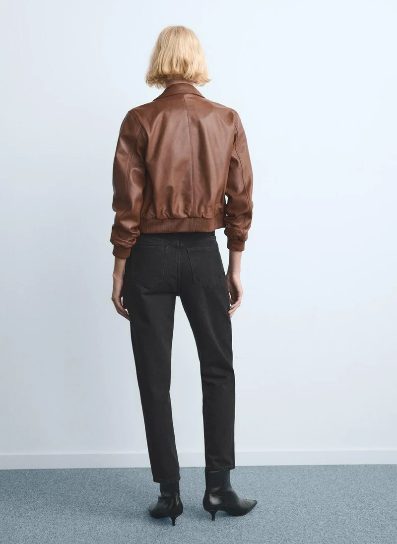 MANGO Mom2000 high-rise jeans