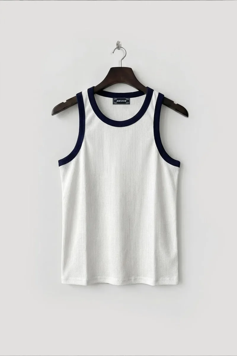 Giesto White GIESTO Men's Cotton T-Shirt for Men | Best Price UAE