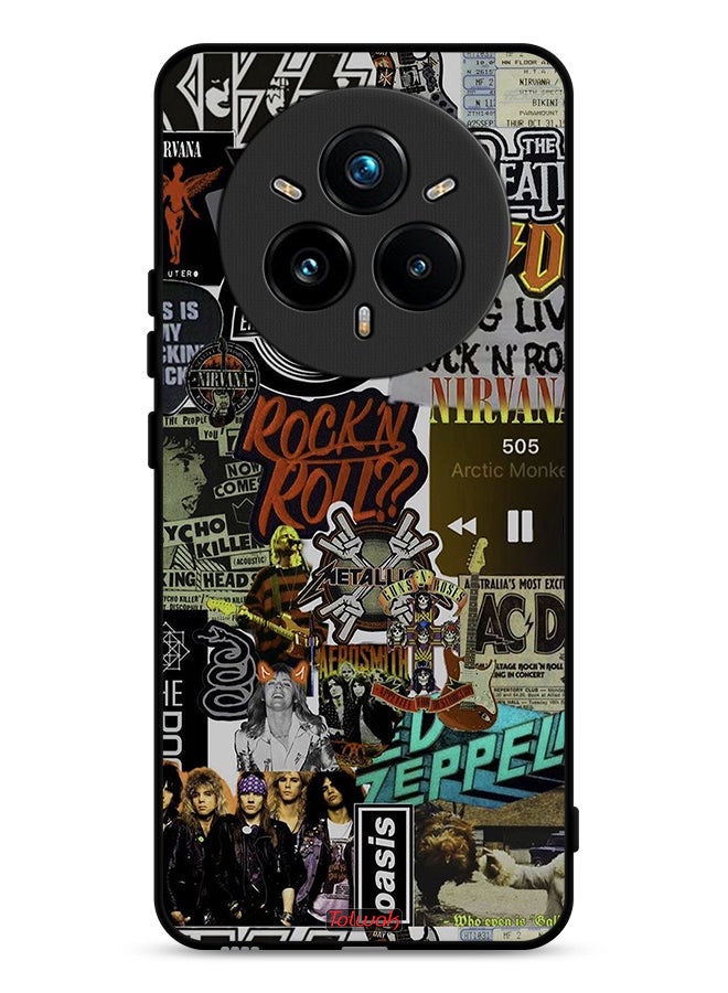 Tolwak Realme 14 Pro Plus 5G Protective Case Cover Long Live Rock N Roll