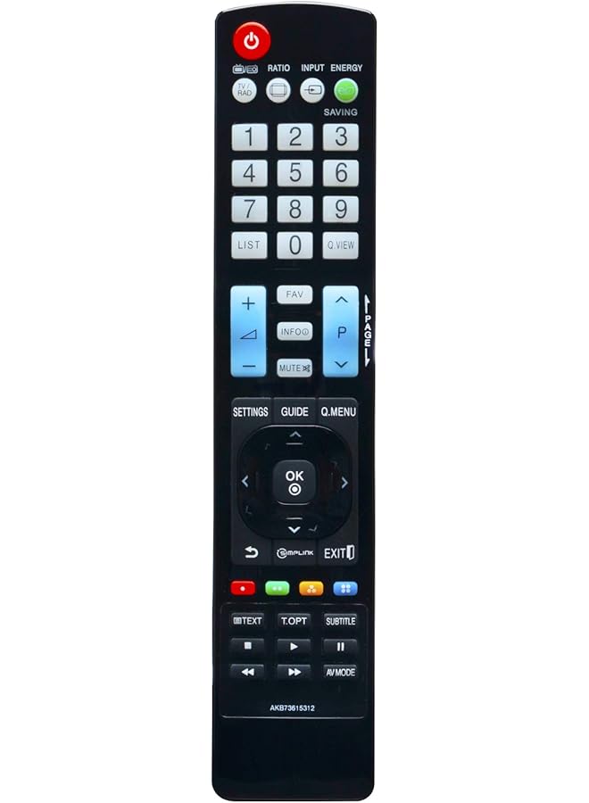 جهاز تحكم عن بعد بديل AKB73615312 AKB74115502 AKB72914216 مناسب لتلفاز LG LCD 50PA6500-ZA 50PA650T-ZA 50PA6520-ZF 50PA652T-ZF 55LS4600 37LS5600 42LS5600 47LS5600 55LS5600 42LS5650 47LS5650