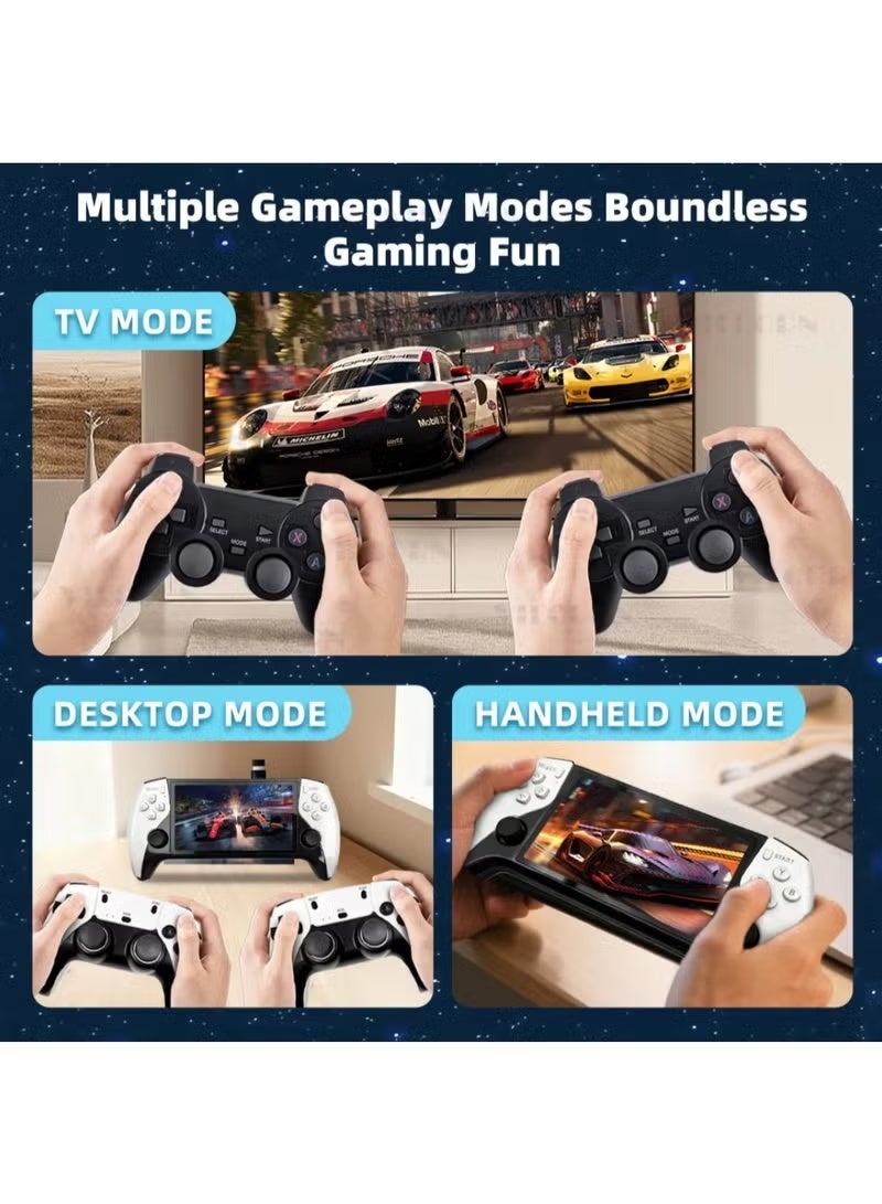 ELTRAZONE SF3500 Retro Handheld Game Console, 5-inch IPS FHD Screen, 64GB Storage with 22000+ Games - Image 2