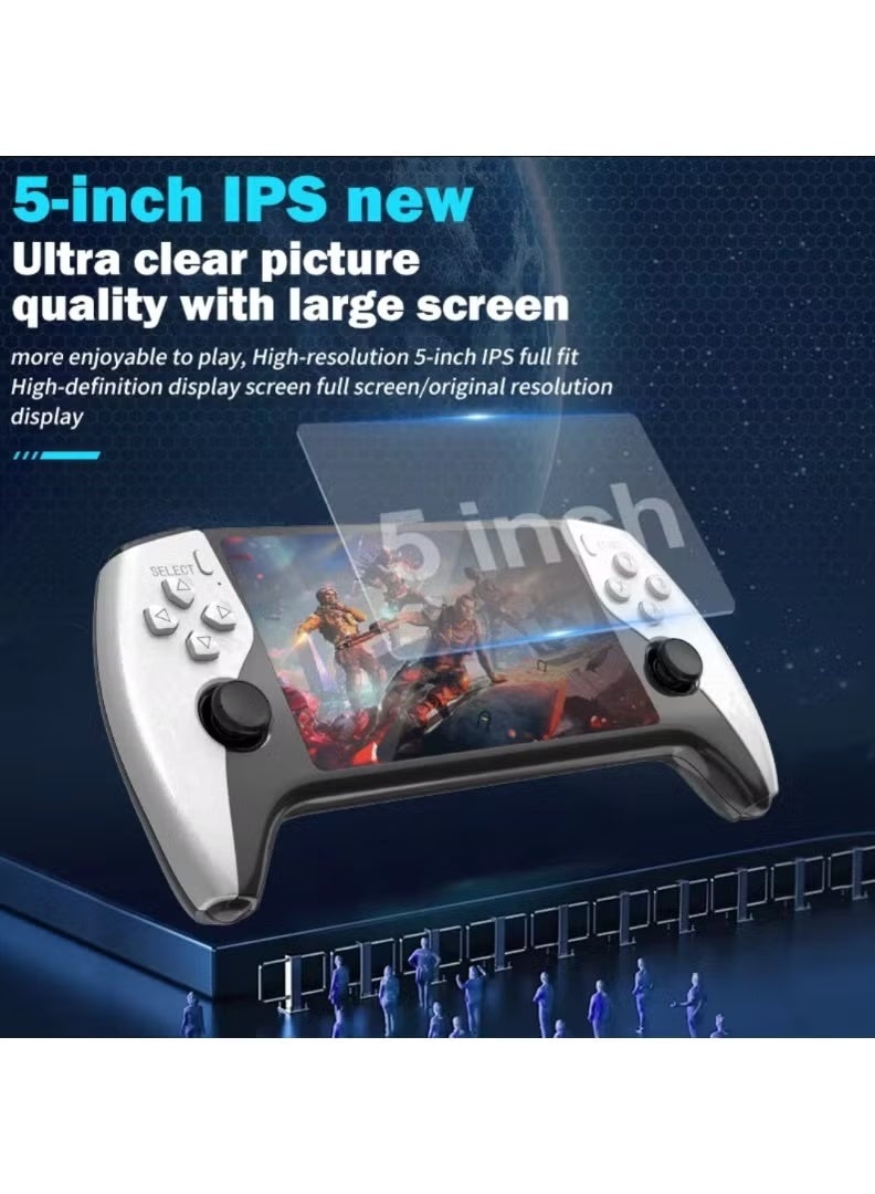 ELTRAZONE SF3500 Retro Handheld Game Console, 5-inch IPS FHD Screen, 64GB Storage with 22000+ Games - Image 4