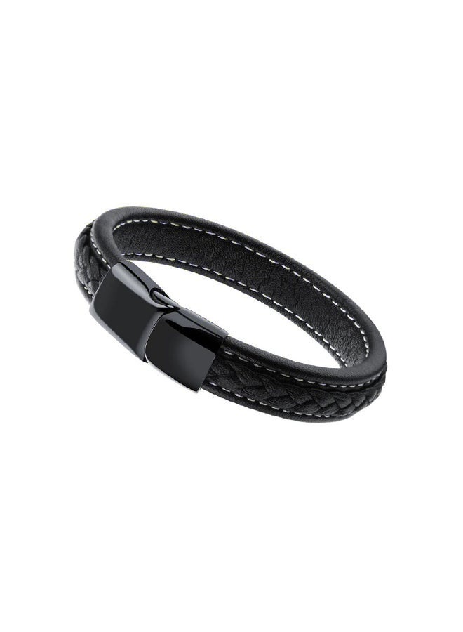 Leather Strap Bracelet - Image 4