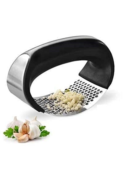 Gopinath Autolink Gopinath Autolink Garlic Crusher Presser Garlic Press MultiFunction Manual Portable Garlic Crusher Multicolor Medium  - Image 1
