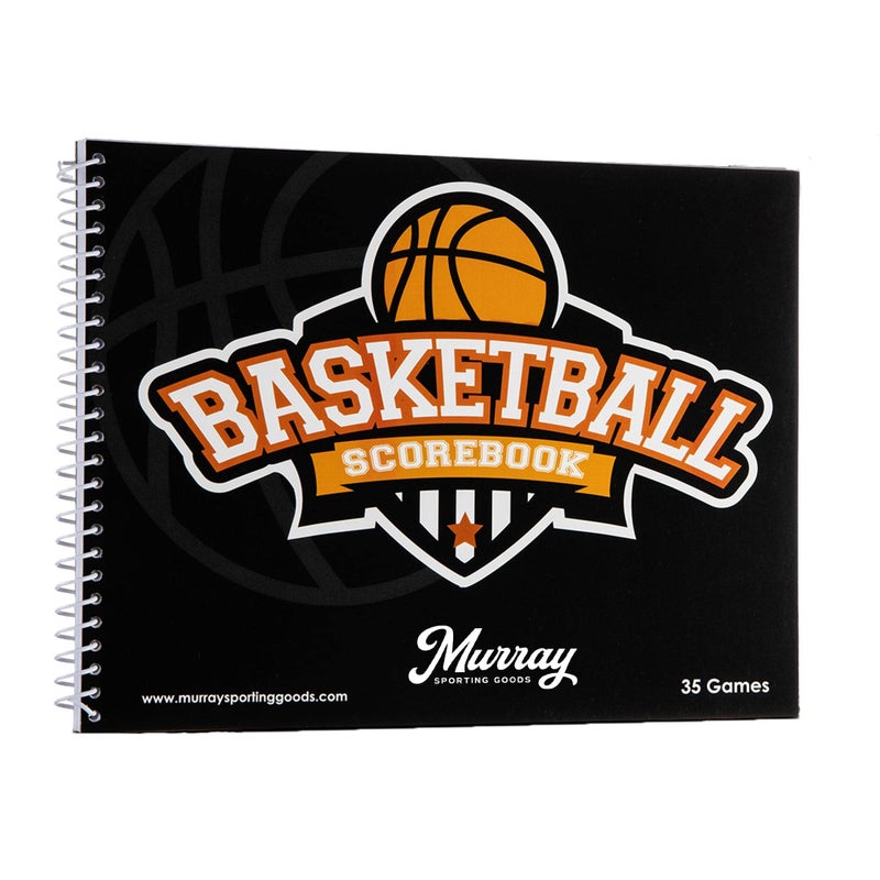 Murray Sporting Goods Basketball Scorebook - 35 Games Score Book Side by Side Score Keeping Book for Stats | Basketball Stat Tracking Book - High School, Middle School, Little League for Scorekeepers - Image 3