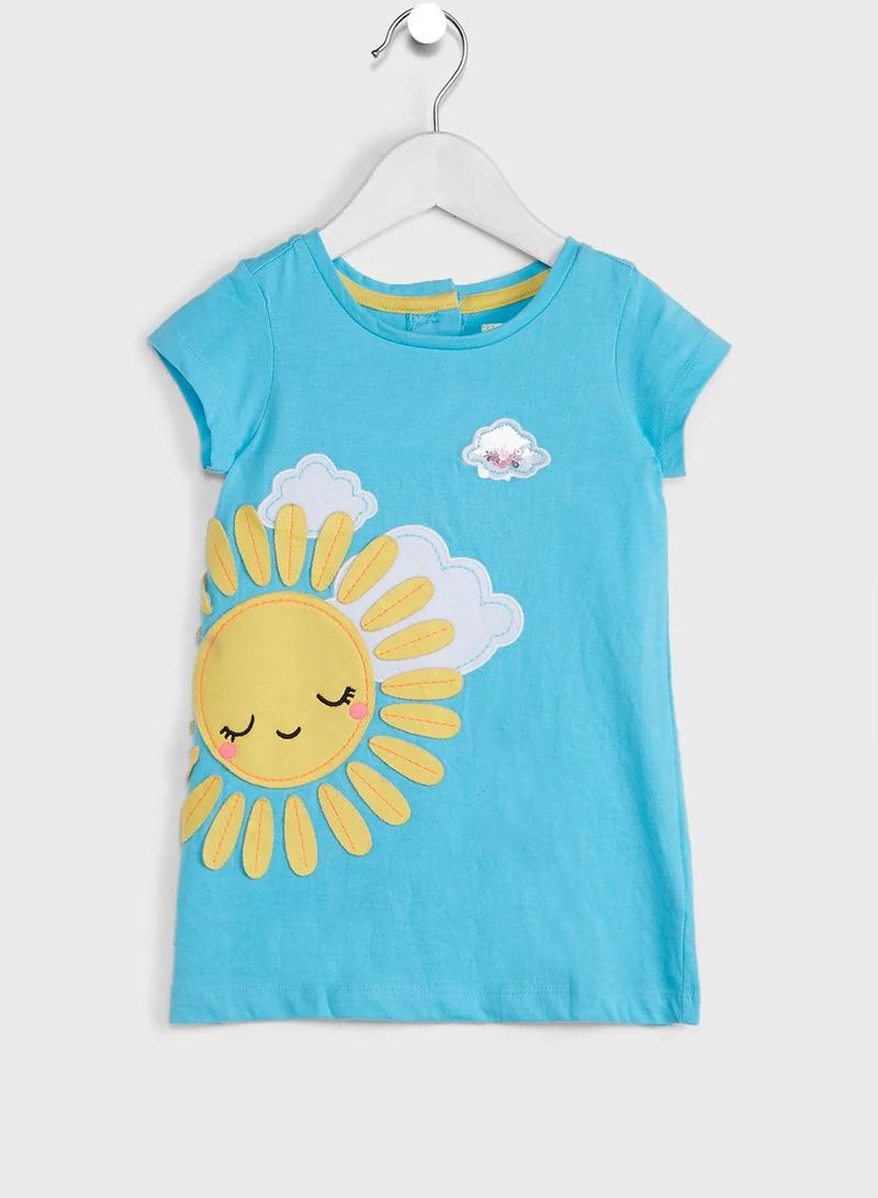Nautinati Printed T-Shirt Dress