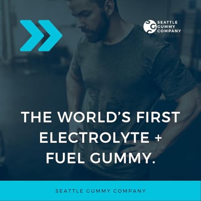 SGC Seattle Gummy Company – HydraFuel Electrolyte Hydration Gummies –12-Pack Margarita – Enhanced Athletic Performance and Hydration Support – Quick Carbohydrates and Electrolytes - Image 2