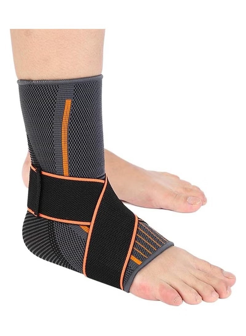 JINGBA SUPPORT Flexible ankle brace for joint stabilization and injury support – breathable material with adjustable strap - Image 1