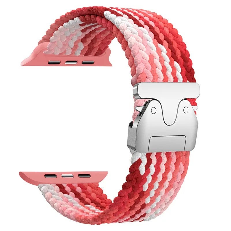 Bluejw Braided Woven Nylon Loop Sport Wrist Band for Apple Watch Ultra & Series 10 9 - Replacement Strap - Image 1