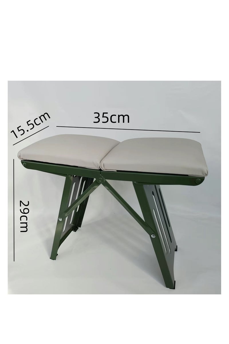 Heavy Duty Folding Chair with Storage Bag – Portable Outdoor Chair for Camping, Hiking, Fishing, Picnic, Beach, BBQ & Backpacking - Image 2