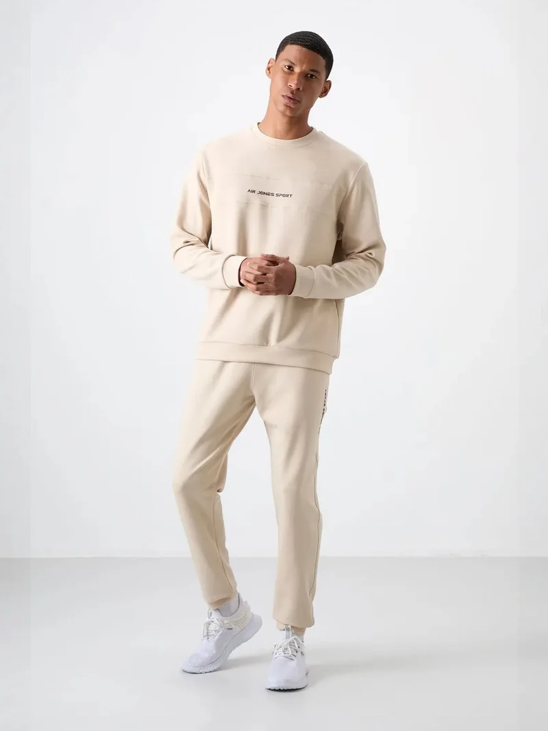 تومي لايف TOMMY Printed Fleece Sweatshirt And Pants Set