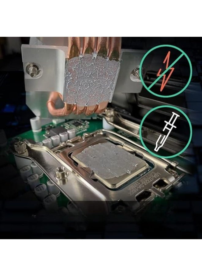 High-Performance Thermal Paste, 4g – Ultra Thermal Conductivity for CPU, GPU, Consoles & Laptops, Non-Conductive - Image 2