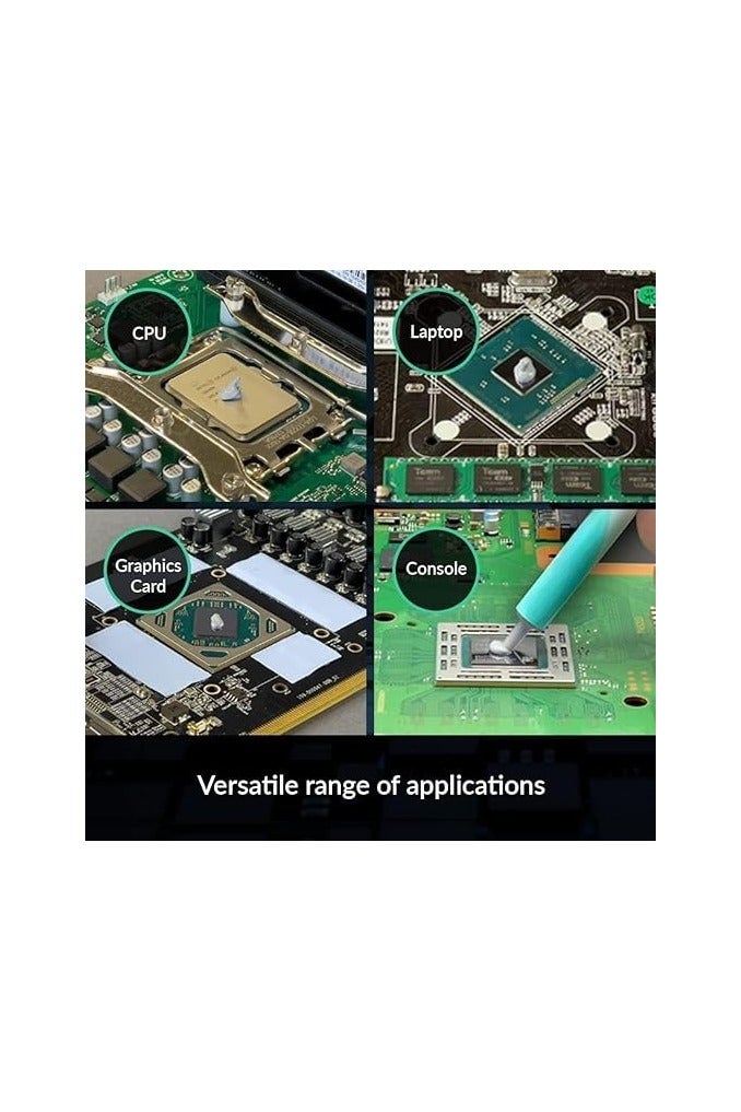 High-Performance Thermal Paste, 4g – Ultra Thermal Conductivity for CPU, GPU, Consoles & Laptops, Non-Conductive - Image 4