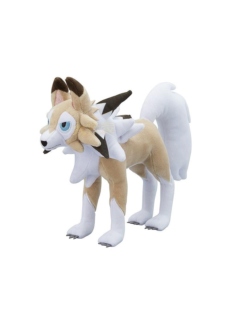 Bluejw 1-Piece Pocket Monsters Figure Lycanroc Plush Toys 23cm - Image 2
