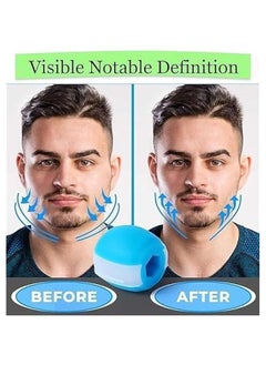Gonice Pack Of 2 Jawline Exerciser Jaw Face Tool Double Chin Reducer for Women Face Fat Reducer Jaw Exerciser for Men Jawline Shaper Slim and Tone Your Face  - Image 3