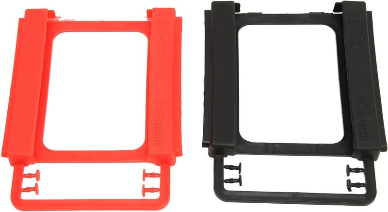 10pcs Hard Drive Bracket 2.5in, HDD SSD Hard Disk Carrier, Heat Dissipation Design with High Compatibility, Tool Free Installation Hard Drive Tray for 2.5 Inch HDD SSD, Includes 10 - Image 3