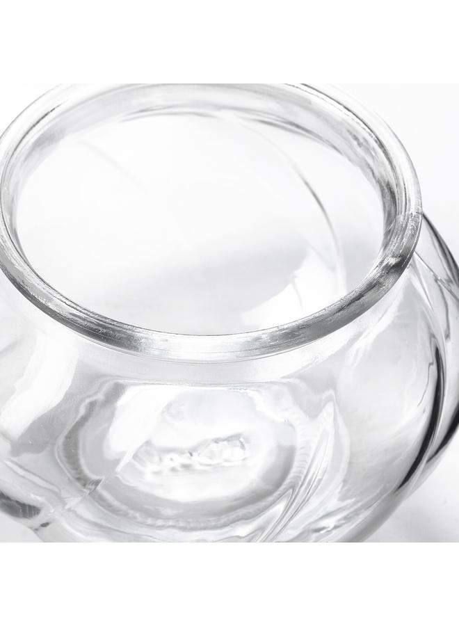 erorex Vase, clear glass, 8 cm - Image 3
