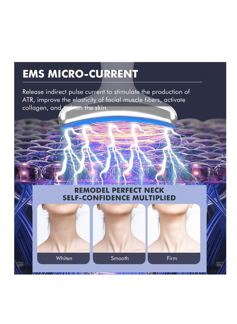 فورتي Neck Face Beauty Device Facial Lifting Machine EMS Face Massager Reduce Double Chin Anti Wrinkle Skin Tightening Skin Care Tools - Image 3