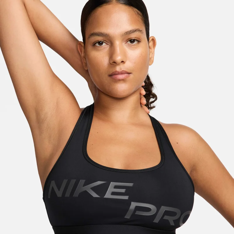 Nike Women's Pro Swoosh Light Support Non-Padded Graphic Sports Bra