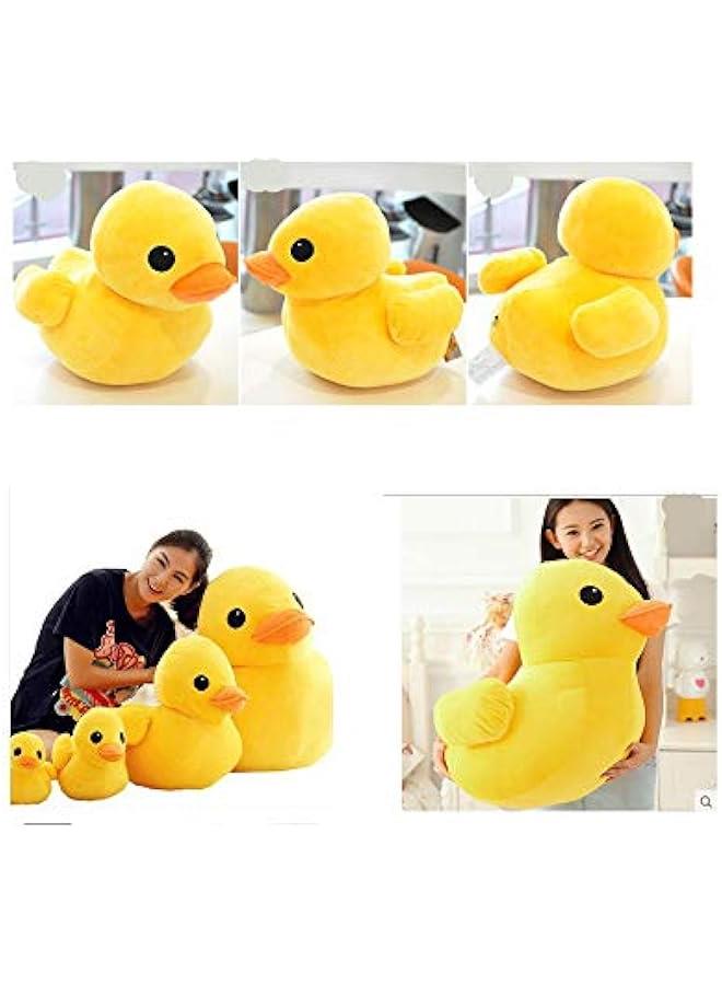 Yellow Duck Stuffed Plush Pillow Animal Dolls Super Soft Huggable Toy Gift for Children - Image 2