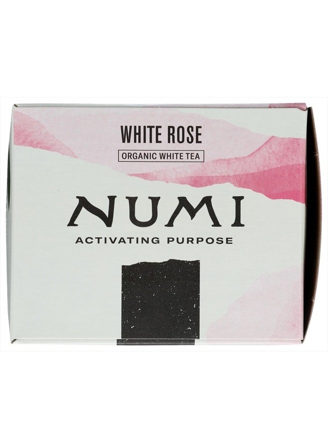 Numi شاي عضوي ورد أبيض، 16 كيس شاي في علبة، شاي أبيض - Image 3