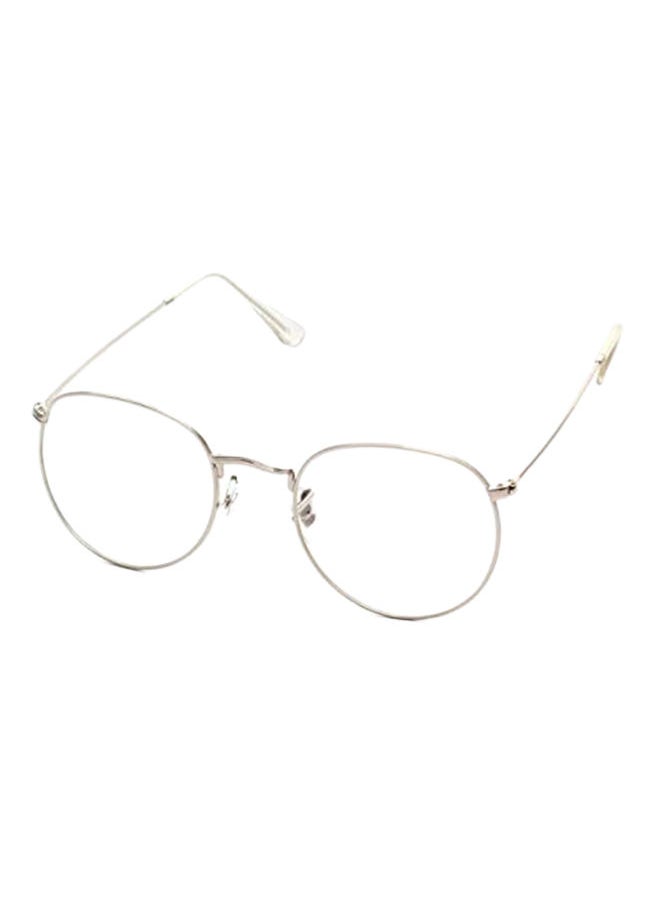 NIBEMINENT - Women's Oval Mirrored Plastic Medical Glasses - Image 1