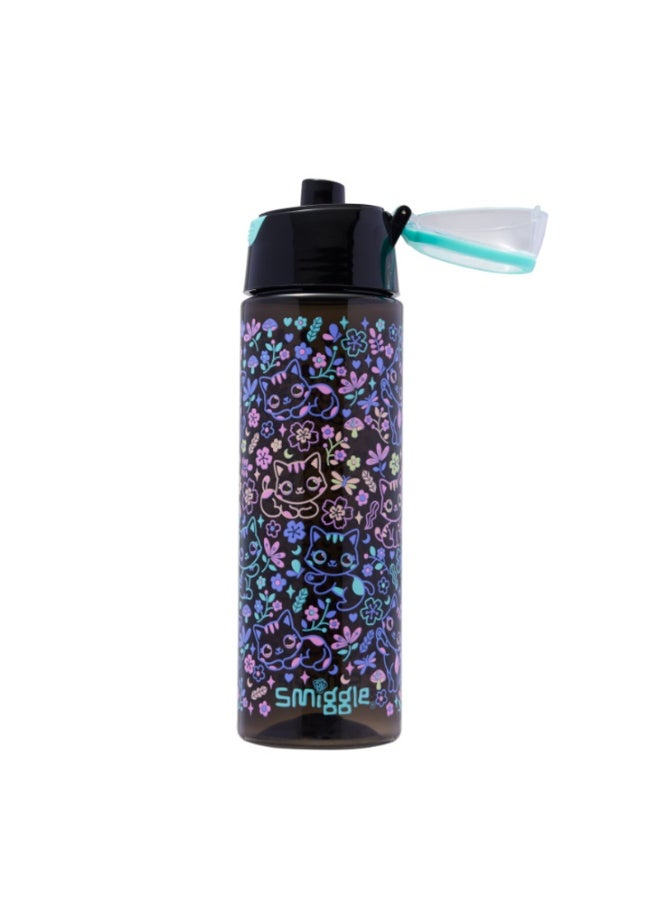 Smiggle Dreamy Flower Cat Portable Spray Water Bottle 700ML - Image 2