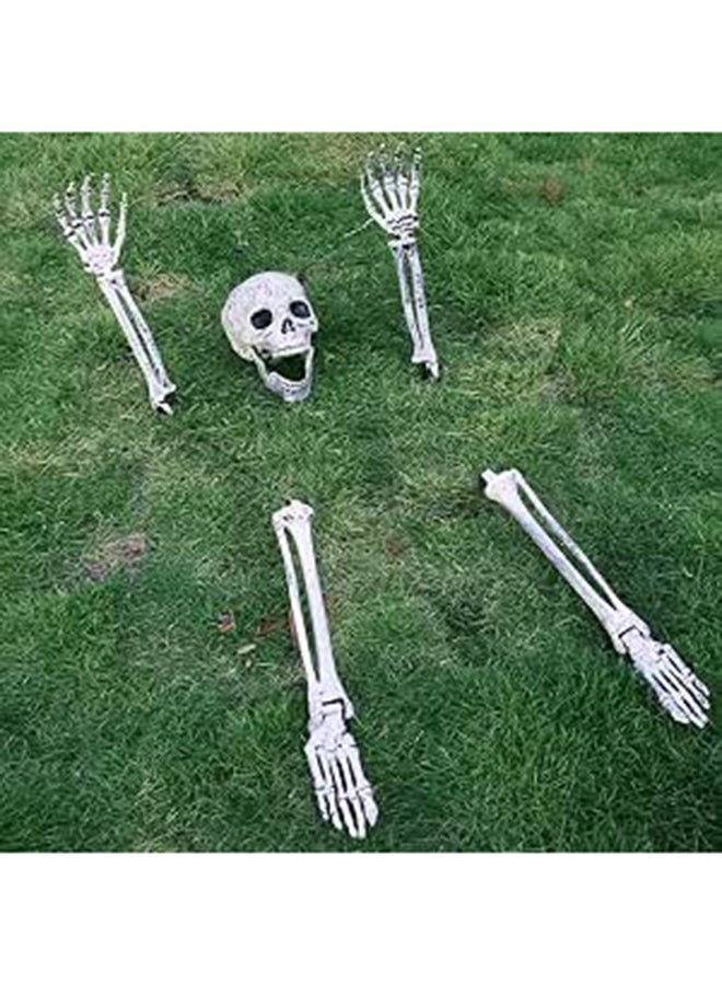 Brain Giggles BrainGiggles Plastic Skeleton Prop for Home Indoor And Outdoor Decorations - Image 1